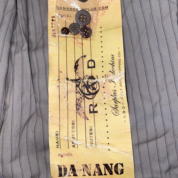 New Gray Da-Nang Pinstripe Capris XS - Picture 10 of 11